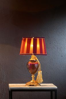 Euroluce Lampadari LUIGI XV LP1 / Amethyst - настольная лампа производства Италии: фото, описание, характеристики, цена, отзывы